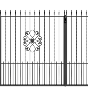 Poarta Metalica din Fier Forjat, Model PM1
